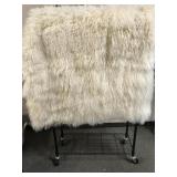 Long-hair Tibetan Mongolian Sheepskin Fur Throw