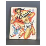 Vtg 1947 Hardcover Aladdin And His Wonderful Lamp