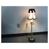 Vintage Brass Buffet Lamp