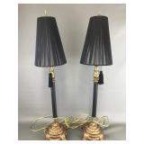 Hollywood Regency L&l Wmc Table Lamps