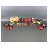 Vintage Trifari Saucers & Variety Clip On Earrings