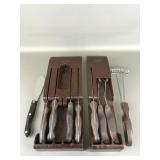 Vtg Bakelite Cutco Knife Set