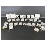 Butterfly Brand Costume Jewelry Earrings On Cards