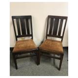 Possibly Antique Edwardian Dining Chairs