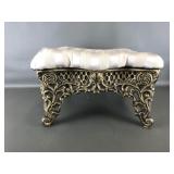Victorian Style Cast Iron Footstool