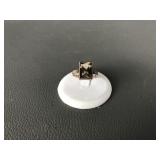 10k Tested Gemstone Antique-style Ring
