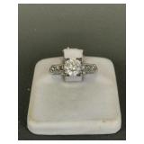 .925 Sterling Silver Gemstone Ring