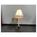 Vintage Frederick Cooper Brass Candlestick Table