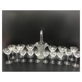 Vintage Etched Champagne Glasses And More!