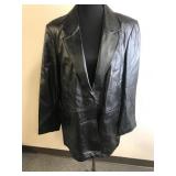 Denim & Co Qvc Style Leather Jacket Sz 1x