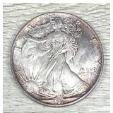 1992 1oz Fine Silver American Eagle $1 Dollar