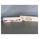 Kirks Folly Aurora Borealis Silver Tone Watch