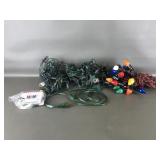 Vtg General Electric C7 Colorful Christmas Lights