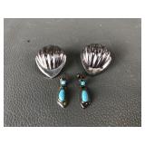 Sterling Silver Pierced Earrings