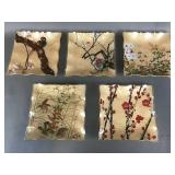 Vintage Korin Kawamura Glass Dishes In Original