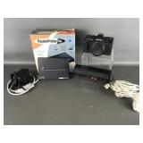 Vtg Sipix Pocket Printer, Ansco Recorder...