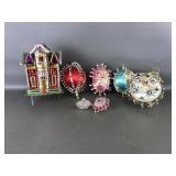 Vintage Bombay Co. Christmas Sequin House &