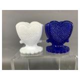 Boyd Art Glass Milk Toothpick Holders & More