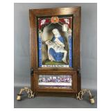 Antique Wooden Shadow Box Prayer Altar