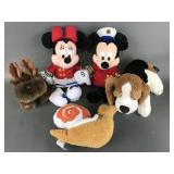 Vintage Russ Berrie Beagle, Vintage Captain Mickey