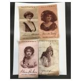 Vintage Old Mill Cigarette Silks Actresses