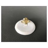 Gold Egyptian Hieroglyphic Ring- Tested At 14k
