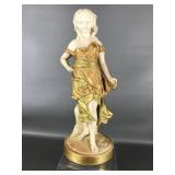 Capodimonte Style Victorian Lady Royal Worchester