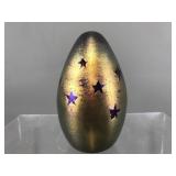 Zellique Studios Art Glass Ovoid Shaped