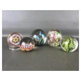 Hal David Berger & Murano-style Paperweights