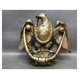 Vintage Solid Brass Eagle Door Knocker