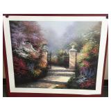 Thomas Kinkade The Victorian Garden W Coa