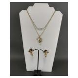 Kirks Folly Pixie Play Necklace, Cherub Pins &