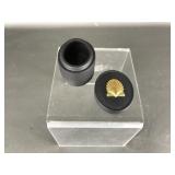 Wedgwood Black Jasperware Small Oval Box