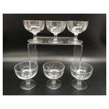 Fostoria Starburst Low Sherbet Glasses