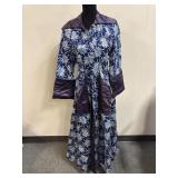 Vintage Satin Brocade Robe