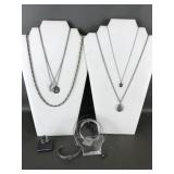 Zodiac Necklace, Turquoise Pendants & More