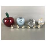 Glass & Crystal Apple Perfume Bottle & More