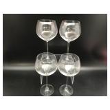 Signed Marquis By Waterford Balloon Wine Glasses