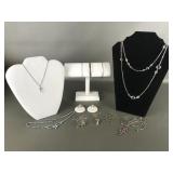 Silver-toned Religious Cross Necklaces & More