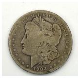 1903-S Morgan Silver Dollar 90% Silver Coin