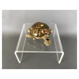 Vintage Joan Rivers Turtle Brooch