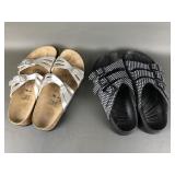 Ladies Birks Birkenstocks Size 38 Equv 7.5 Sandals