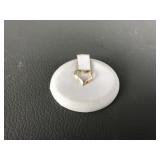 14k Gold Heart Pendant