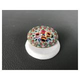 Antique Micro Mosaic Brooch Pin
