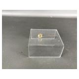 Tested 14k Gold Tone Knot Stick Pin