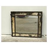 Wooden Frame Handmade Rustic Wall Mirror