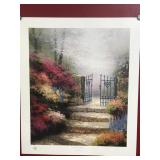 Thomas Kinkate The Garden Of Promise W Coa