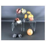 Vintage Carved Alabaster Stone Fruit & More!