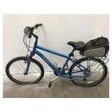 Blue Trek Shift2 Bike with Backpack