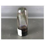 Clear Glass Vial With Iridescent Stone